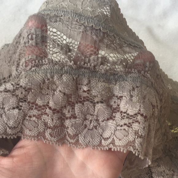 Free People taupe bandeau bralette S - Picture 5 of 5